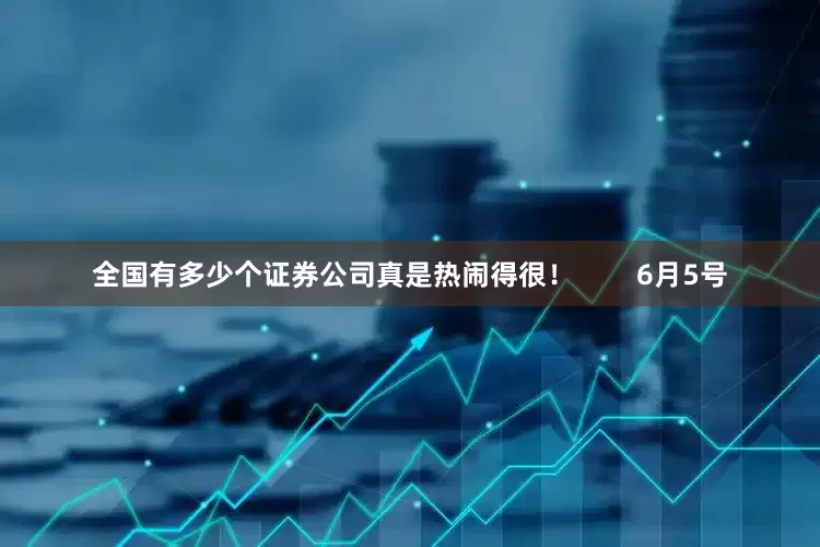 全国有多少个证券公司真是热闹得很！        6月5号