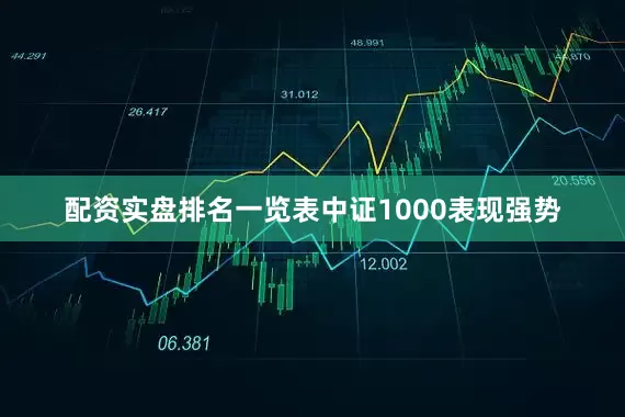 配资实盘排名一览表中证1000表现强势